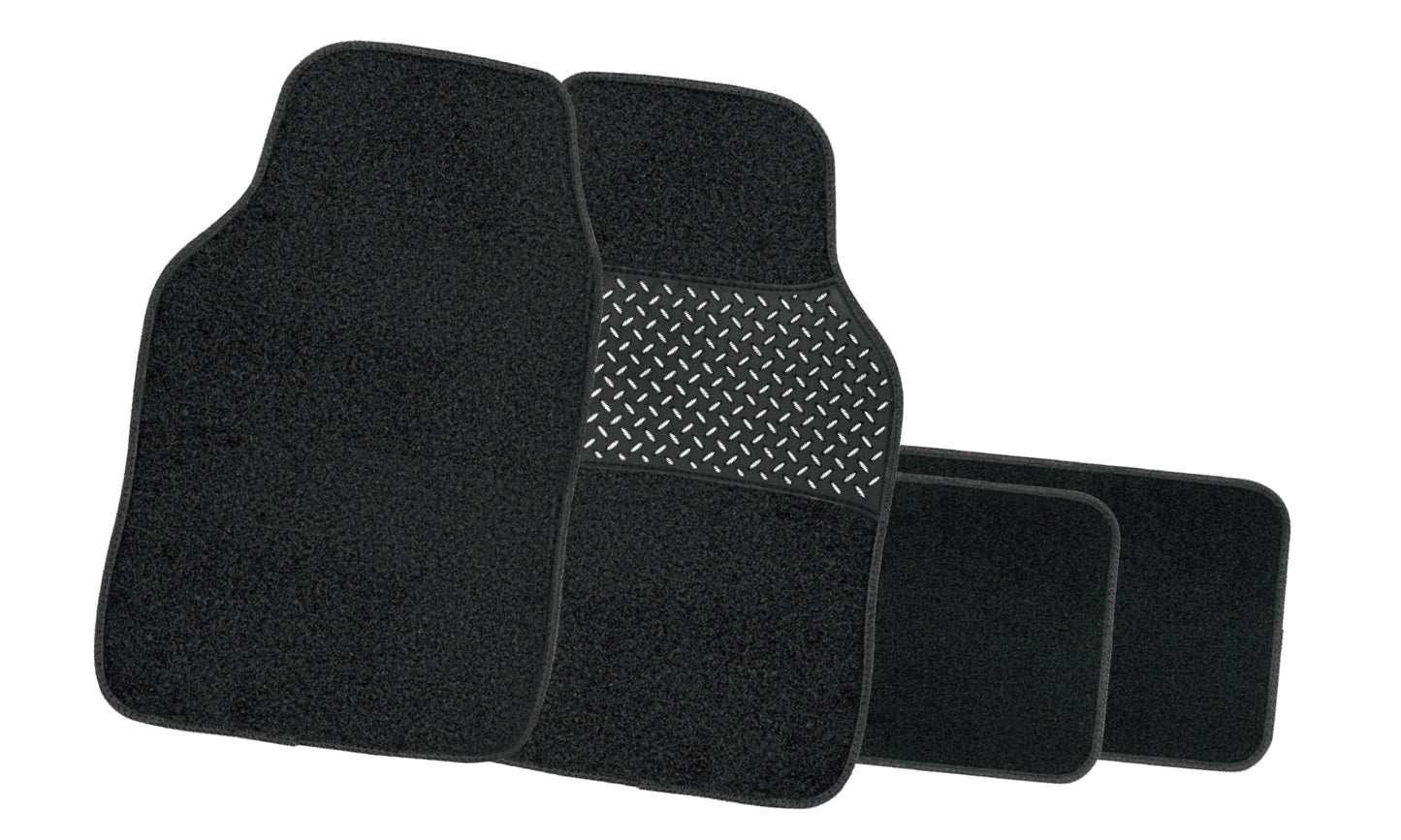 MATS - 4 PC CARPET - BLACK