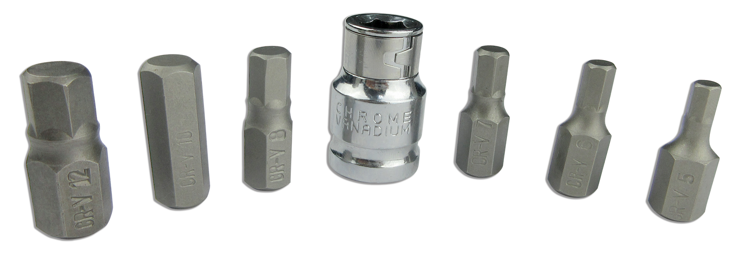 MULTI SPLINE HEX BIT SET