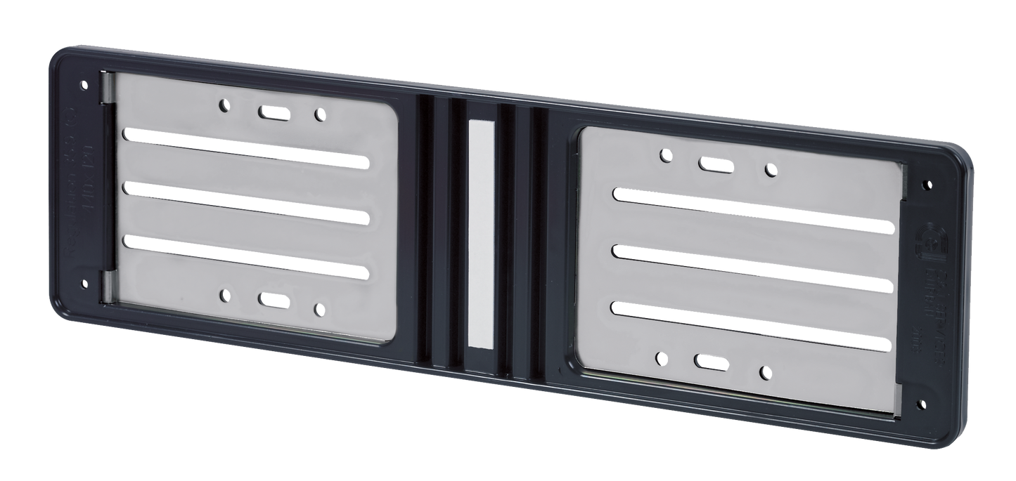 NUMBER PLATE HOLDER - PERMANENT, 440MM X 120MM