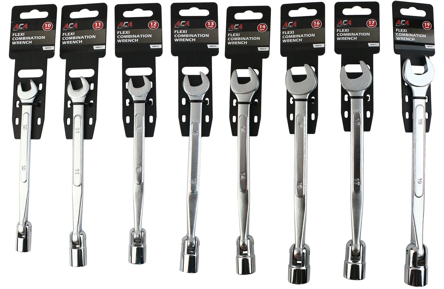 COMBINATION SWIVEL SPANNER - 19mm