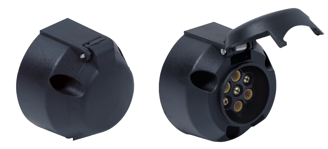 TRAILER PLUG - FEMALE PLASTIC
