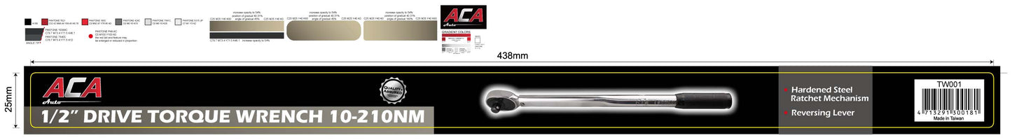 TORQUE WRENCH - 1/2" Drive, 40-20NM