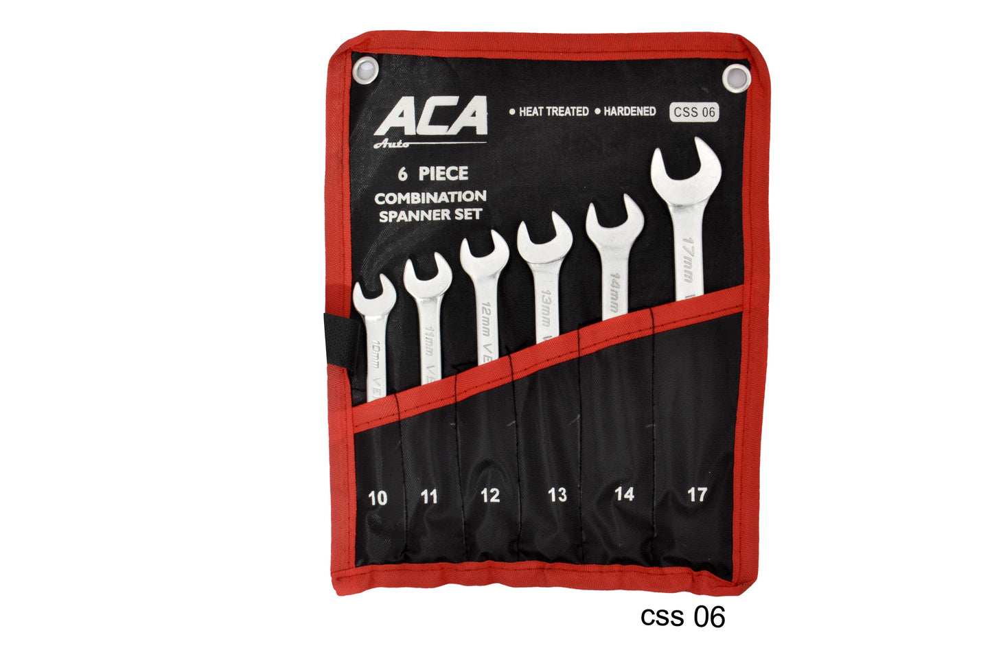 SPANNER COMBINATION SET - 6PC