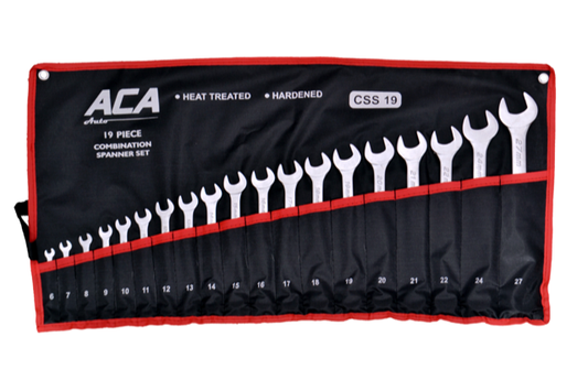 SPANNER COMBINATION SET - 19PC