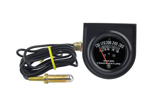 WATER TEMPERATURE GAUGE - Mechanical, 90 degrees, 52mm