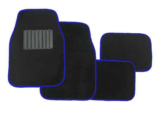 MATS - 4 PC CARPET-1.7KG BLUE