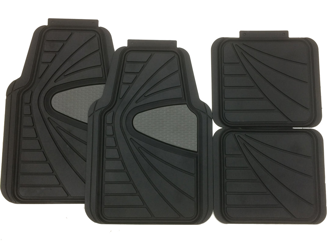 4PC RUBBER PVC MATS – ACA Auto