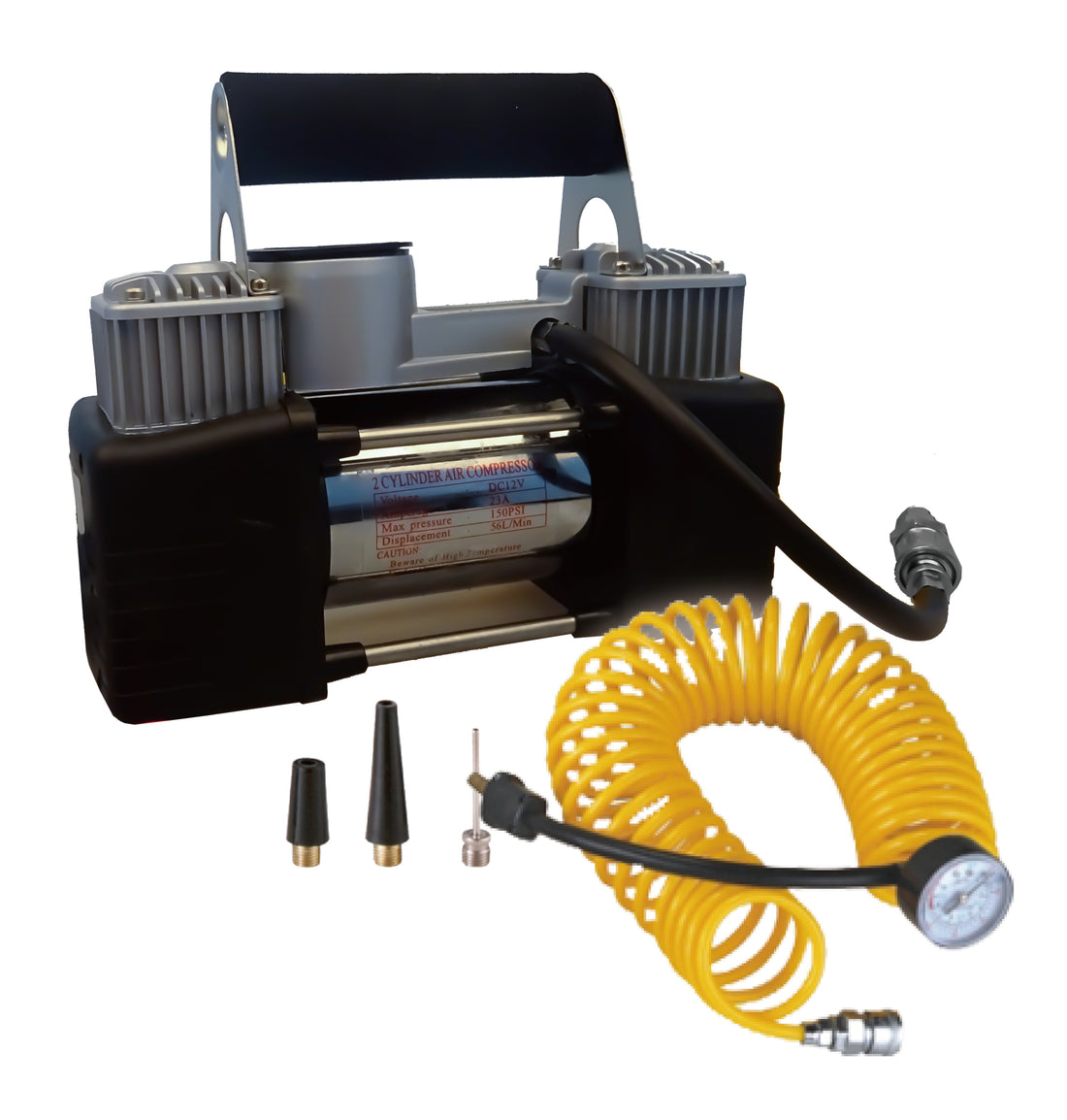 MINI AIR COMPRESSOR - DUAL CYLINDER – ACA Auto