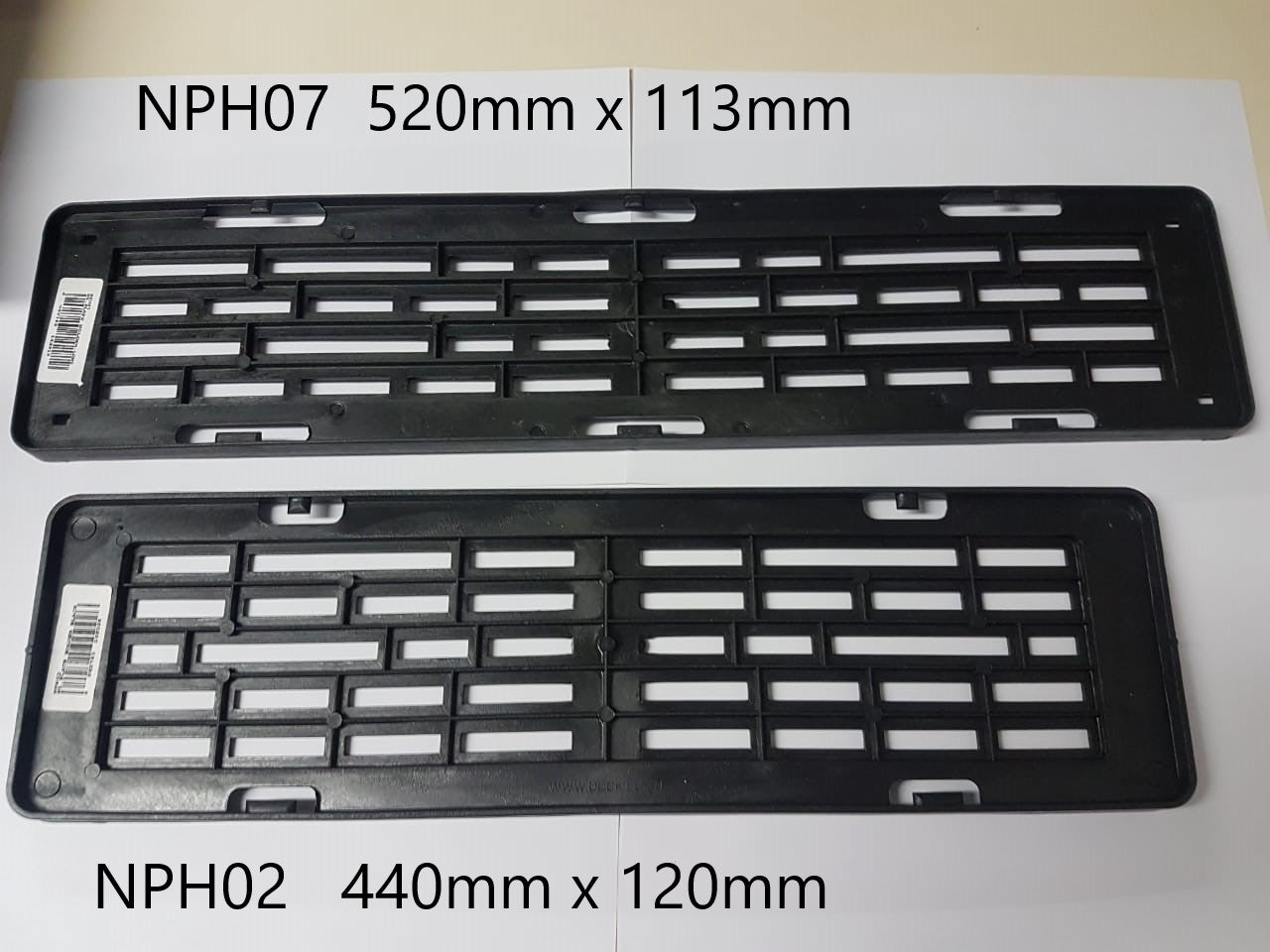 NUMBER PLATE HOLDER - 440MM X 120MM