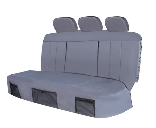 SAFARI REAR SEAT COVER - 5PC, Grey