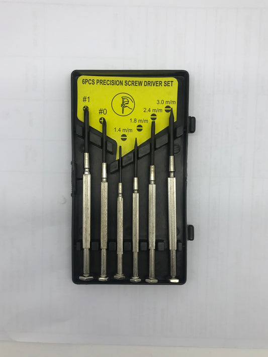 SCREWDRIVER - 6 PC PRECISION