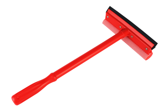 SQUEEGEE - PLASTIC HANDLE - RED