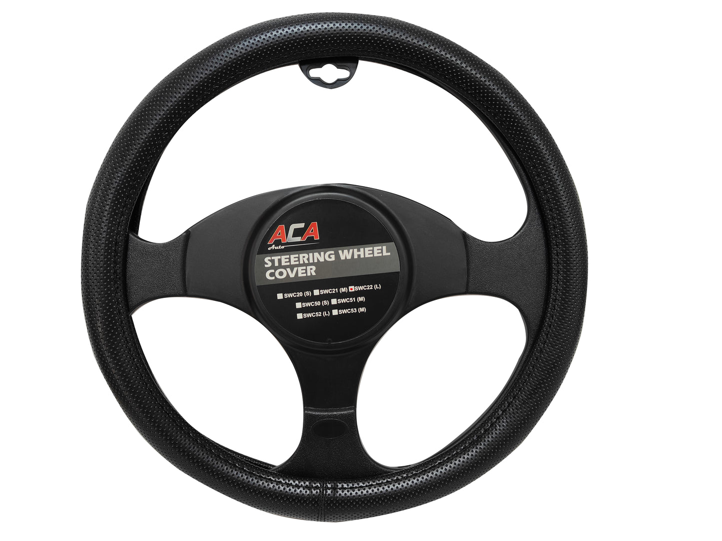 STEERING WHEEL COVER W/PIMPLE FINISH (L)