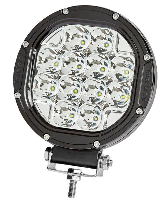 LIGHT - DRIVING, HIGH POWER, BLACK 6", 12 X 3W, 3600 LUMINS, 12-24V