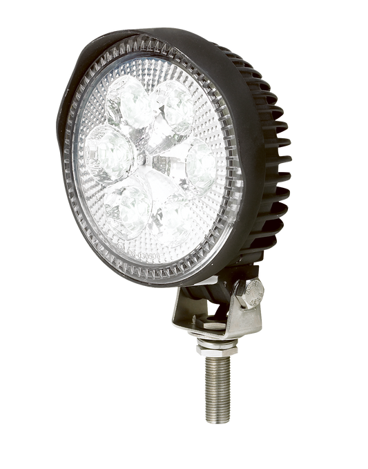 LAMP - LED ROUND, SPOT 5" 27W, 10-34V, 126MM X 110MM X 60MM