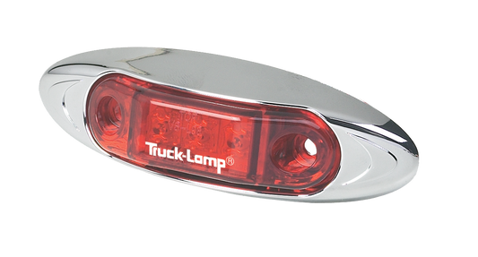 Side Marker 6 LED - 104mm(l) x 26mm(w) x 20mm(h) - RED