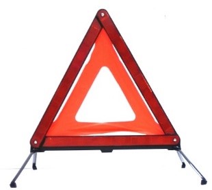 WARNING TRIANGLE - 1 Piece  (450mm in plastic box)